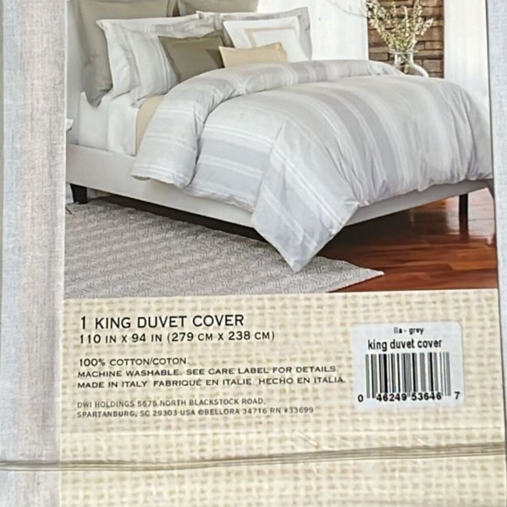 Mix Set 4pcs Calvin Klein 2 PillowCases + Bellora King Duvet +2 Queen Sham N7 - Picture 7 of 15